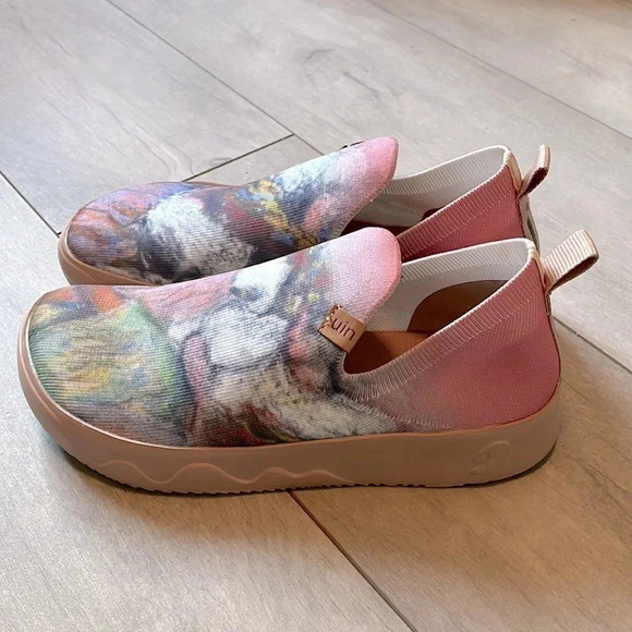 UIN Edgar Degas Ukrainian Dancers Fuerteventura Woman Slip On Sneakers, Size 8.5 - Picture 5 of 11